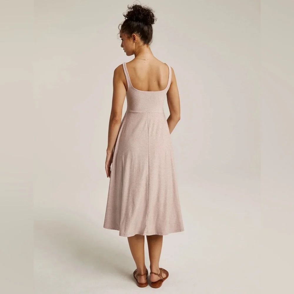 Beyond Yoga Featherweight At The Ready Square Neck Dress - Picture 3 of 6